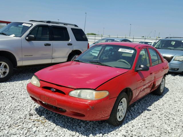 3FAFP13P32R209648 - 2002 FORD ESCORT RED photo 2