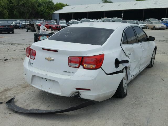 1G11C5SL8EF301578 - 2014 CHEVROLET MALIBU 1LT WHITE photo 4