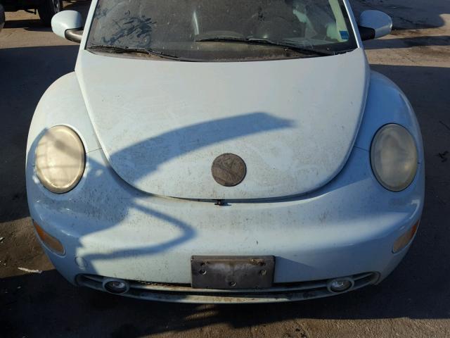 3VWCK21Y73M326187 - 2003 VOLKSWAGEN NEW BEETLE 青绿色 照片 9