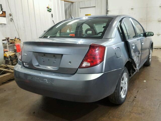1G8AJ55F26Z188238 - 2006 SATURN ION LEVEL GRAY photo 4