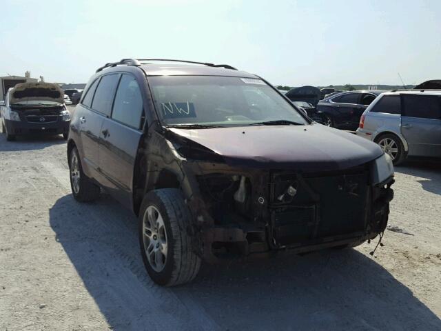 2HNYD28457H540616 - 2007 ACURA MDX TECHNO MAROON photo 1