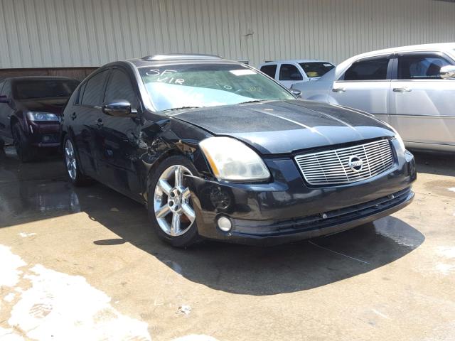 1N4BA41E44C821670 - 2004 NISSAN MAXIMA SE BLACK photo 1