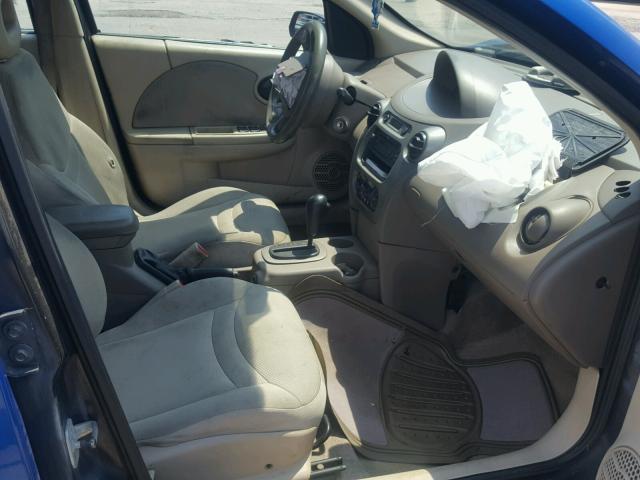 1G8AJ52F24Z196311 - 2004 SATURN ION LEVEL BLUE photo 5