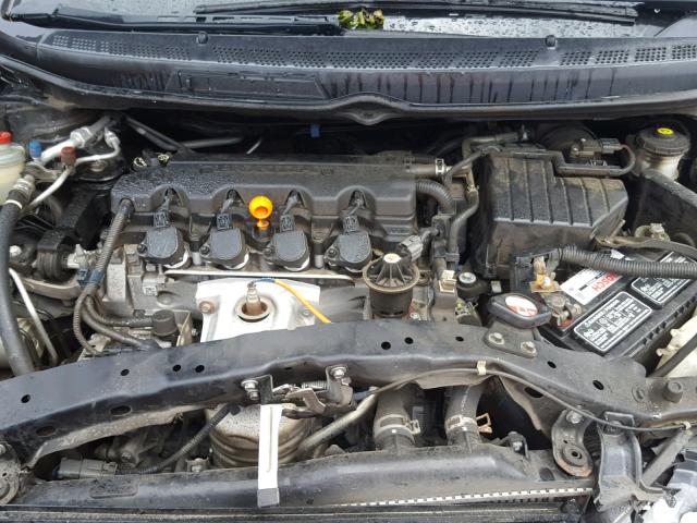 2HGFG1B92AH503891 - 2010 HONDA CIVIC EXL 黑色 照片 7