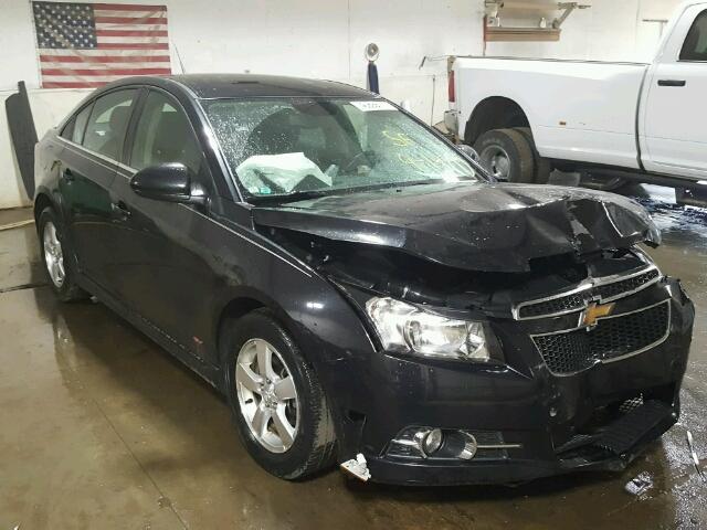 1G1PF5SC5C7338998 - 2012 CHEVROLET CRUZE BLACK photo 1