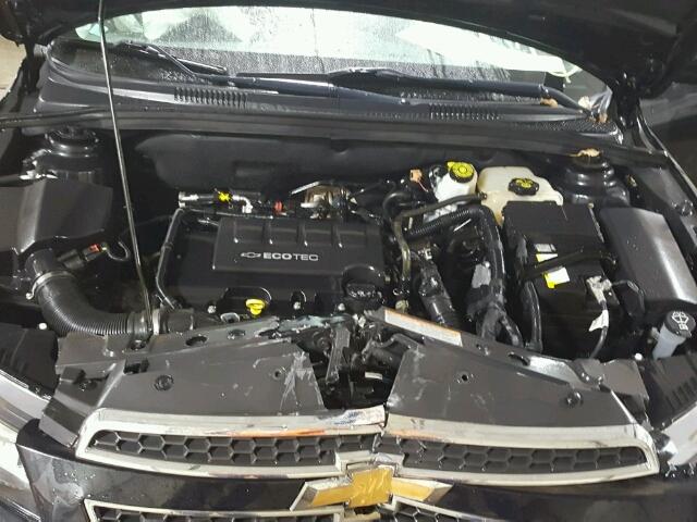 1G1PF5SC5C7338998 - 2012 CHEVROLET CRUZE BLACK photo 7