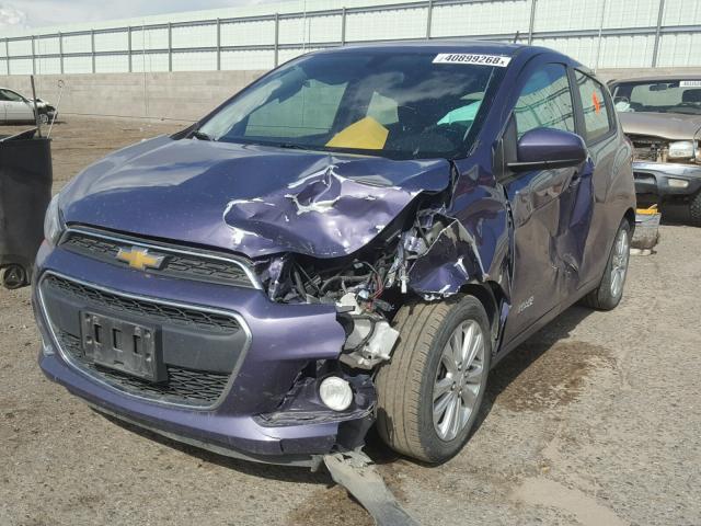 KL8CD6SA5GC573312 - 2016 CHEVROLET SPARK 1LT PURPLE photo 2