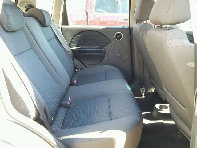 KL1TD666X8B002653 - 2008 CHEVROLET AVEO BASE Gris photo 6