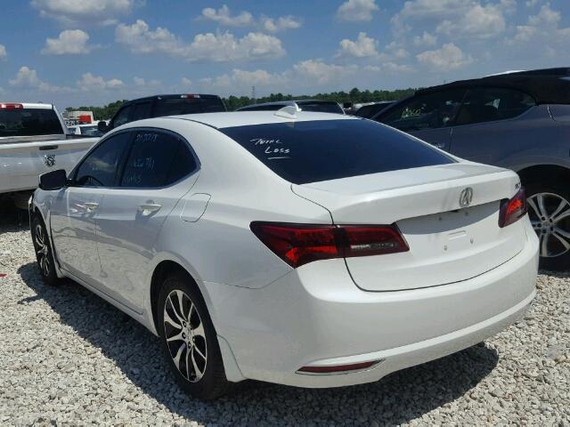 19UUB1F35FA018646 - 2015 ACURA TLX WHITE photo 3