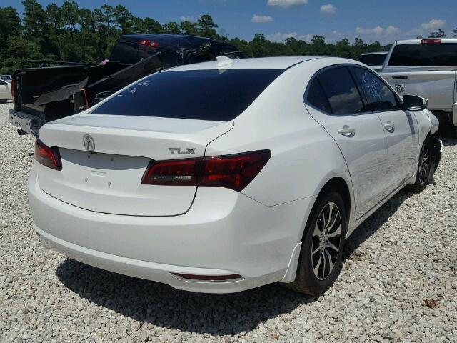 19UUB1F35FA018646 - 2015 ACURA TLX WHITE photo 4