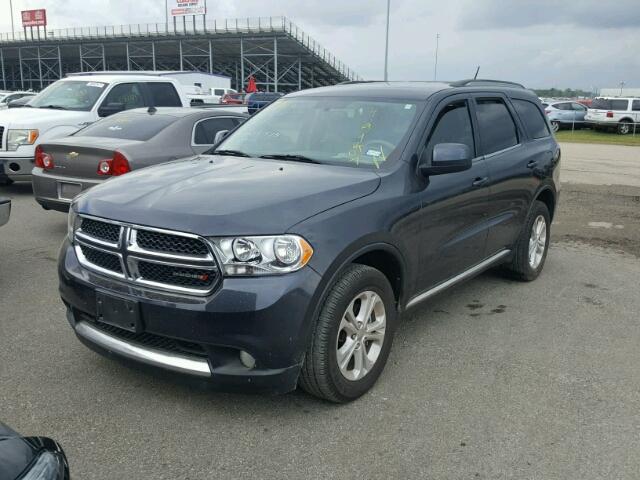 1C4RDHAG6DC659596 - 2013 DODGE DURANGO BLACK photo 2