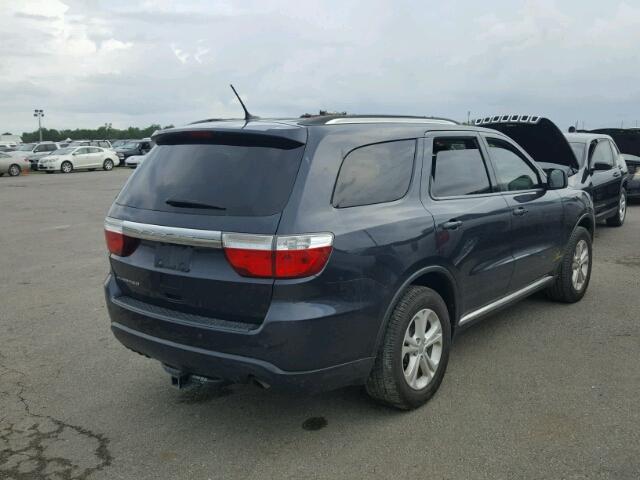 1C4RDHAG6DC659596 - 2013 DODGE DURANGO BLACK photo 4