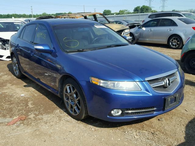 19UUA76568A003468 - 2008 ACURA TL TYPE S BLUE photo 1