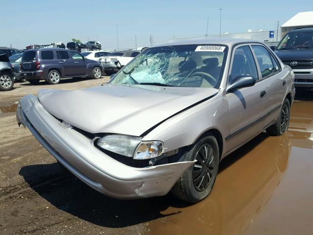 1Y1SK52841Z402244 - 2001 CHEVROLET GEO PRIZM 棕色 照片 2