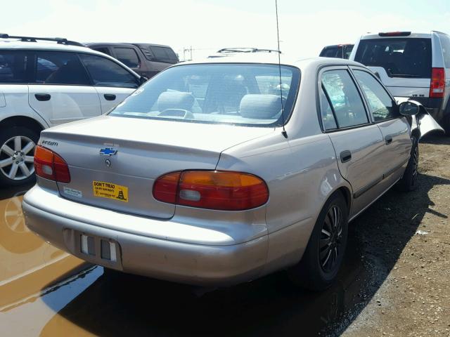 1Y1SK52841Z402244 - 2001 CHEVROLET GEO PRIZM 棕色 照片 4