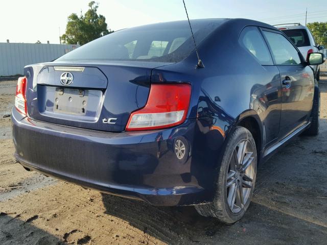 JTKJF5C75B3006993 - 2011 TOYOTA SCION TC 蓝色 照片 4