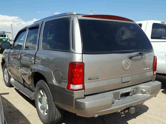 1GYEK63N12R101714 - 2002 CADILLAC ESCALADE L TAN photo 3