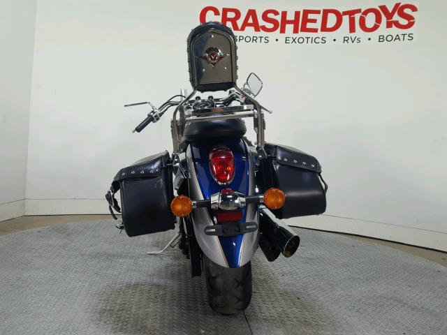 JKAVN2D118A021509 - 2008 KAWASAKI VN900 D BLUE photo 7