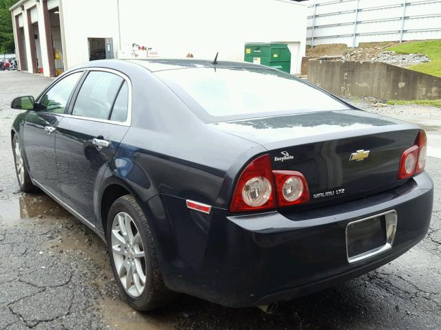 1G1ZE5E11BF185319 - 2011 CHEVROLET MALIBU LTZ 黑色 照片 3