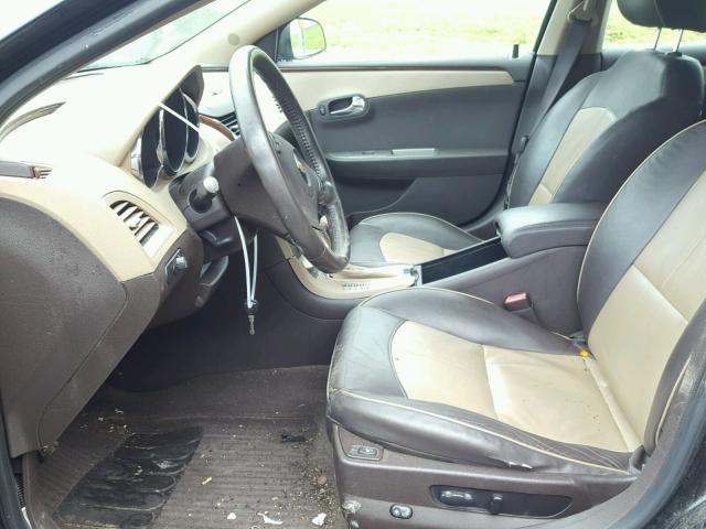 1G1ZE5E11BF185319 - 2011 CHEVROLET MALIBU LTZ 黑色 照片 5
