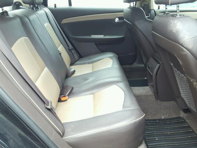 1G1ZE5E11BF185319 - 2011 CHEVROLET MALIBU LTZ 黑色 照片 6
