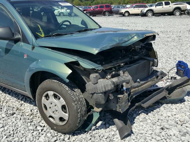 5GZCZ33D36S842362 - 2006 SATURN VUE GREEN photo 9