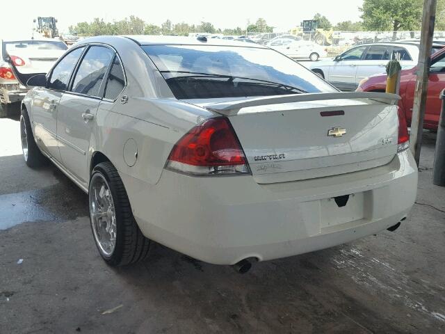 2G1WD58C879347255 - 2007 CHEVROLET IMPALA WHITE photo 3