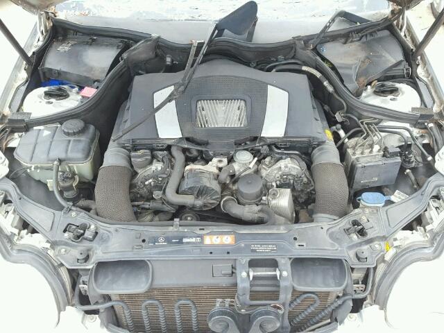 WDBRF52H26A887656 - 2006 MERCEDES-BENZ C GENERATI SILVER photo 7