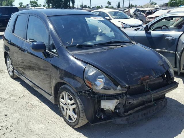 JHMGD386X7S021903 - 2007 HONDA FIT S 黑色 照片 1