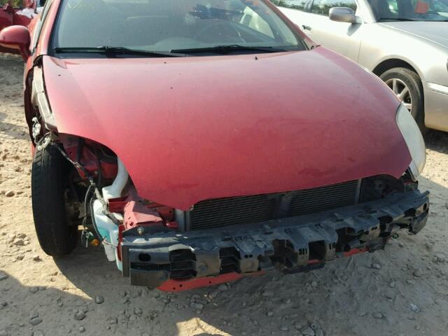 4A3AK24F88E038161 - 2008 MITSUBISHI ECLIPSE RED photo 9