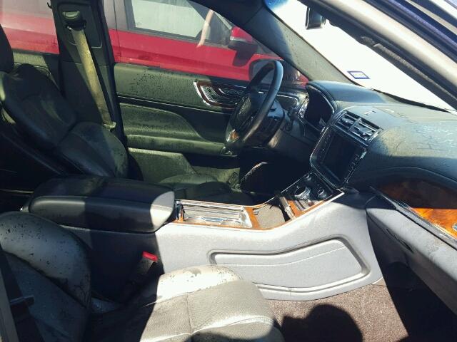 1LN6L9SP6H5629871 - 2017 LINCOLN CONTINENTA BLUE photo 5