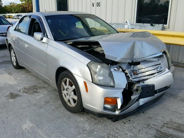 1G6DM57T270103582 - 2007 CADILLAC CTS SILVER photo 1