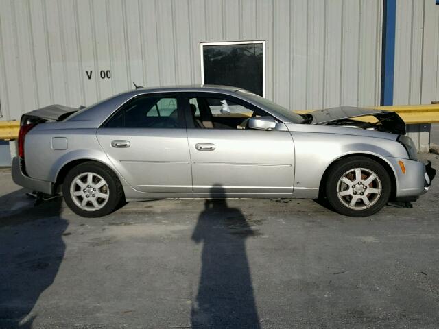 1G6DM57T270103582 - 2007 CADILLAC CTS SILVER photo 9