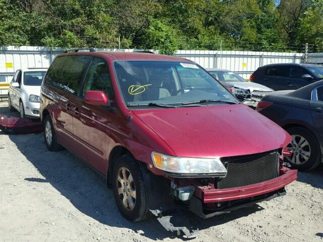 5FNRL18652B044402 - 2002 HONDA ODYSSEY EX BURGUNDY photo 1