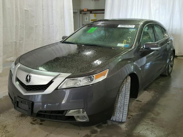 19UUA9F58AA006521 - 2010 ACURA TL GRAY photo 2