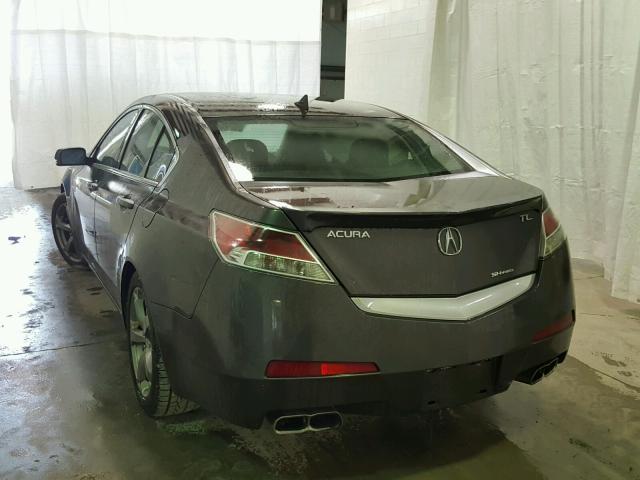 19UUA9F58AA006521 - 2010 ACURA TL GRAY photo 3