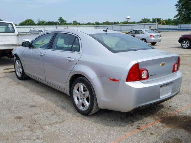 1G1ZB5E16BF275624 - 2011 CHEVROLET MALIBU LS ვერცხლისფერი ფოტო 3