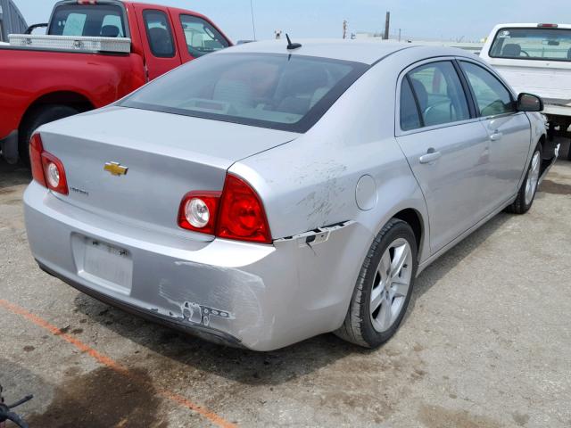 1G1ZB5E16BF275624 - 2011 CHEVROLET MALIBU LS ვერცხლისფერი ფოტო 4