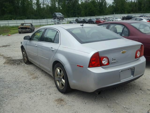 1G1ZC5EB2AF220477 - 2010 CHEVROLET MALIBU 1LT 银色 照片 3