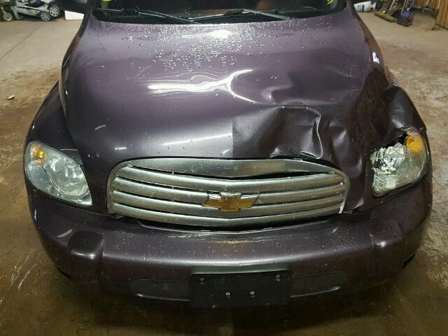 3GNDA13DX7S579656 - 2007 CHEVROLET HHR LS PURPLE photo 7