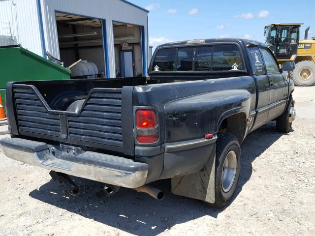 3B7MC33D6VM516568 - 1997 DODGE RAM 3500 BLACK photo 4