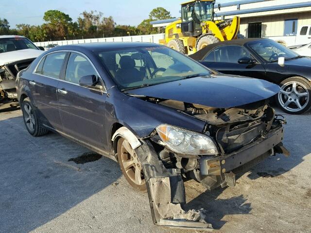 1G1ZC5E02CF324694 - 2012 CHEVROLET MALIBU 1LT BLUE photo 1