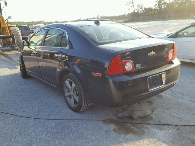 1G1ZC5E02CF324694 - 2012 CHEVROLET MALIBU 1LT BLUE photo 3