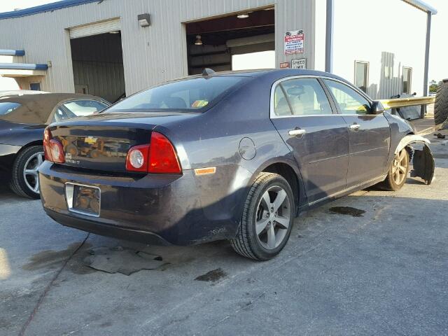 1G1ZC5E02CF324694 - 2012 CHEVROLET MALIBU 1LT BLUE photo 4