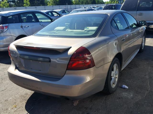 2G2WP552071198837 - 2007 PONTIAC GRAND PRIX GRAY photo 4