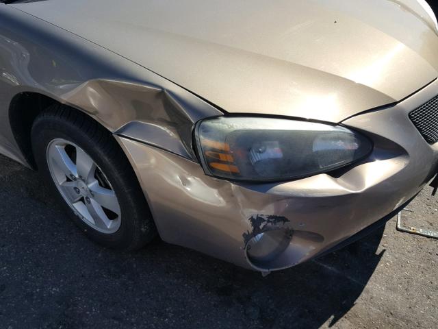 2G2WP552071198837 - 2007 PONTIAC GRAND PRIX GRAY photo 9
