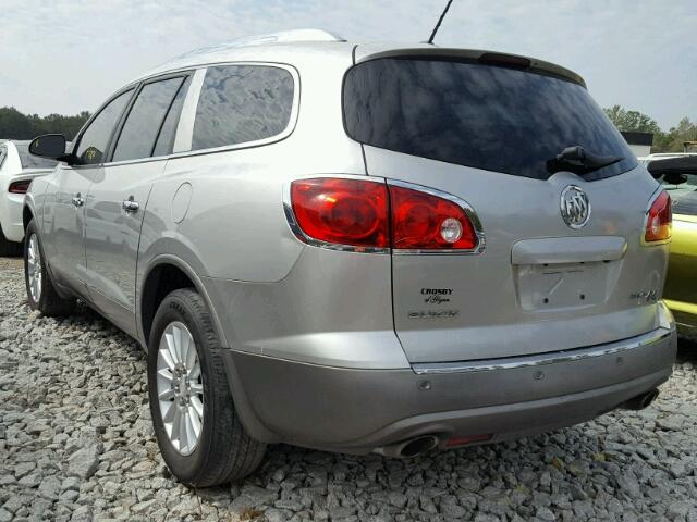 5GAER23738J104862 - 2008 BUICK ENCLAVE SILVER photo 3