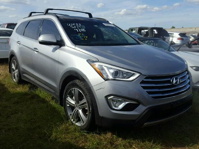 KM8SR4HF5FU119643 - 2015 HYUNDAI SANTA FE G SILVER photo 1