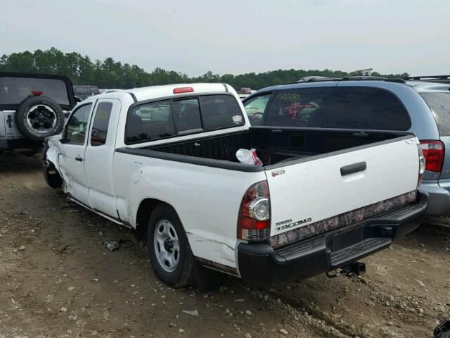 5TFTX4CN6BX004197 - 2011 TOYOTA TACOMA ACC WHITE photo 3