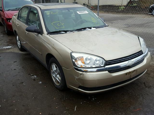1G1ZT54834F152927 - 2004 CHEVROLET MALIBU LS ოქროსფერი ფოტო 1